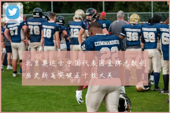 北京奥运会中国代表团金牌总数创历史新高突破五十枚大关